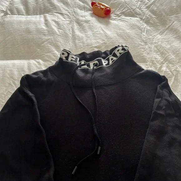 Black sweater with White Stripes - Picture 3 of 8